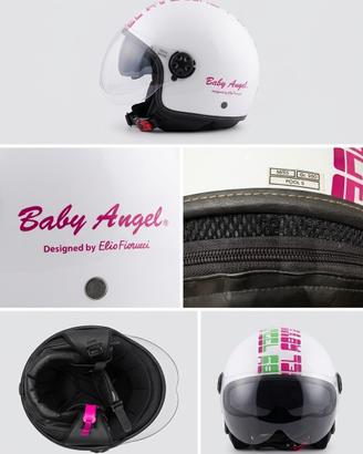 Casco Jet “Baby Angel by Fiorucci”