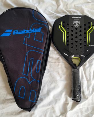 racchetta padel nera Babolat×Lamborghini BL.002
