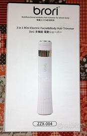 Epilatore viso corpo donna ricarica USB