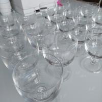 Servizio 20 bicchieri acqua e vino