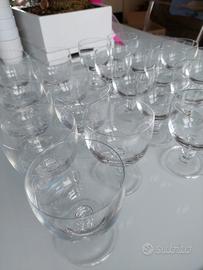Servizio 20 bicchieri acqua e vino