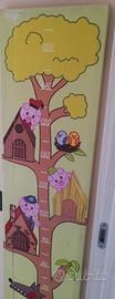 Metro misura crescita bambini da parete, 