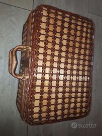 Valigia in vimini