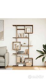 Libreria Rovere Artigianale in Legno Multistrato