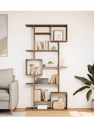 Libreria Rovere Artigianale in Legno Multistrato
