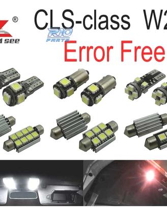 KIT 22 LAMPADE LED INTERNE MERCEDES CLS C218 W218 