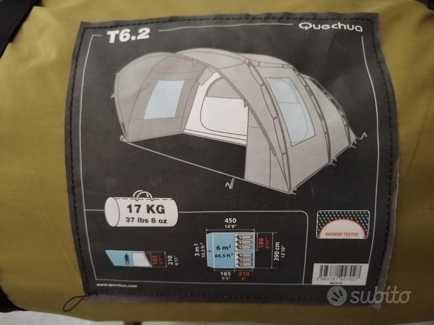 Tenda Quechua T6.2 Sports In vendita a Udine