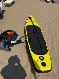 Sup gonfiabile stand up paddle 320x76x15 cm