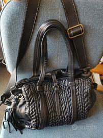 Borsa Pelle Testa di moro