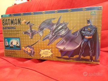 RARITÀ Batman Batwing 1989 filoguidato Vintage 