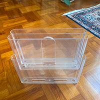 Porta giornali perpex