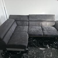 Divano angolare  letto estraibile 5 sedute 
