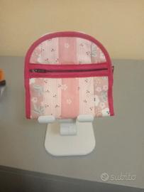 Portafogli donna fatto a mano in tessuto