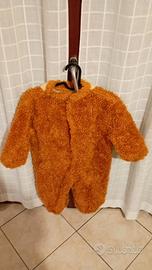 Vestito carnevale orsetto taglia 2/3 anni