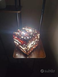 lampada casa in marmo