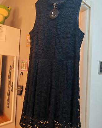 abito in pizzo nero Cutie 