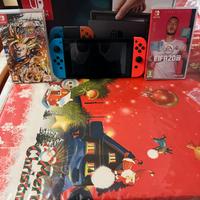 nintendo switch + 2 giochi (prezzo trattabile)