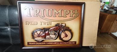 quadro bassorilievo triumph