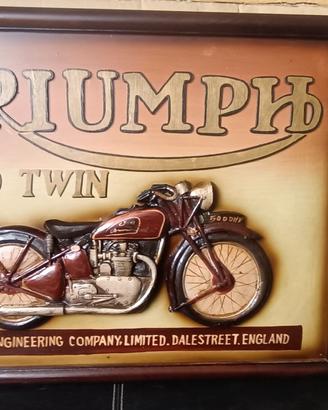 quadro bassorilievo triumph