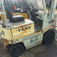 muletto. elettrico. tcm. batterie. finite