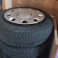 4 cerchi r14 x fiat  500 o panda