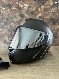 Casco modulare AGV SportModular Carbon M Carbonio