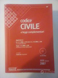 Codice civile e leggi complementari ed.simone