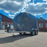 Trailer van trasporto cavalli due posti