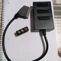 Adattatore Scart RCA+ multipla scart