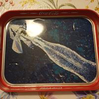 Vassoio Coca-Cola Vintage - Grafica Barca a Vela