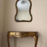 Consolle con specchio