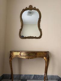 Consolle con specchio