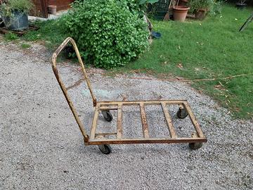 carrello con pianale