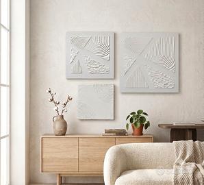 Set 3 Pezzi Minimal 3D