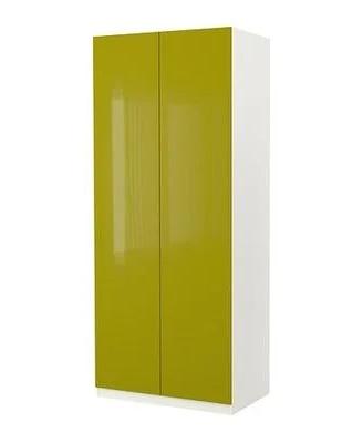 Ikea Anta Pax Fardal Verde laccato cerniere
