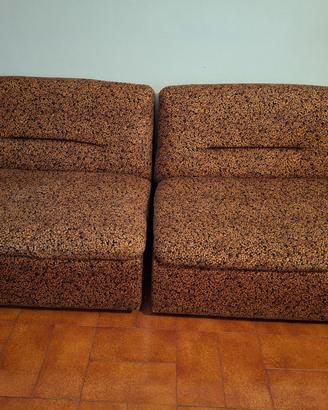 Divano letto 3 posti e 2 poltrone letto un posto