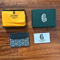 Portacarte Goyard grigio