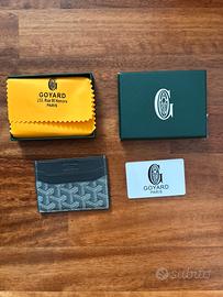 Portacarte Goyard grigio