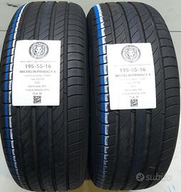2 GOMME 195 55 16 MICHELIN A70880