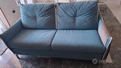 Divano letto 3 posti con materasso - Made in Italy