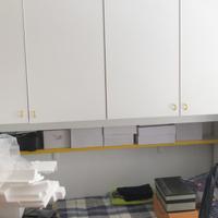 Armadio modulabile con doppio letto estraibile