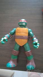 grande tartaruga ninja con testa retrattile TNT
