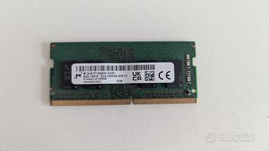 Micron 8GB (1x8GB) DDR4 Memoria RAM