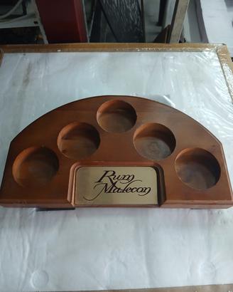 Portabottiglie in legno