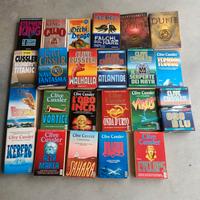 libri Stephen King Clive Cussler