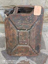 tanica esercito R. E. 