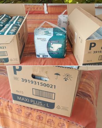 135 pannoloni Serenity Maxi Plus taglia L 11 gocci