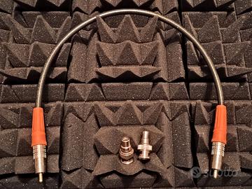 cavo digitale belden con connettori canare 75ohm
