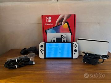 Nintendo Switch Oled Bianca