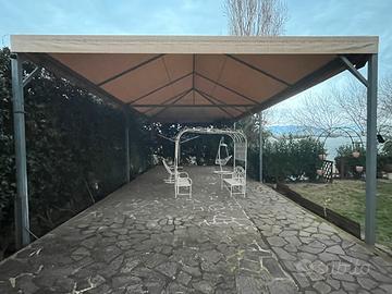 Gazebo 12x6 tendostruttura copertura